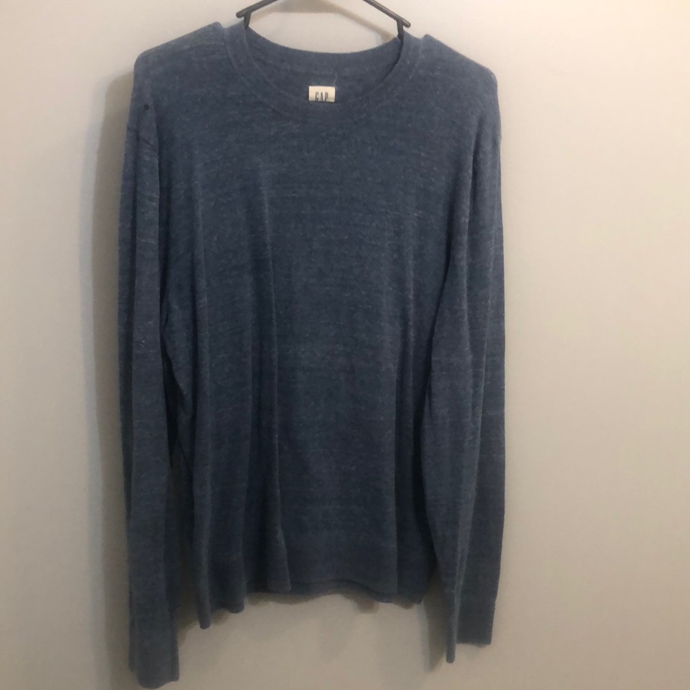 Long Sleeve Shirt - Gap - Large - Blue